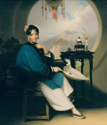 Een geisha-meisje